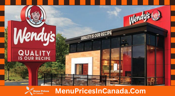 Wendy's Menu With Prices In Canada