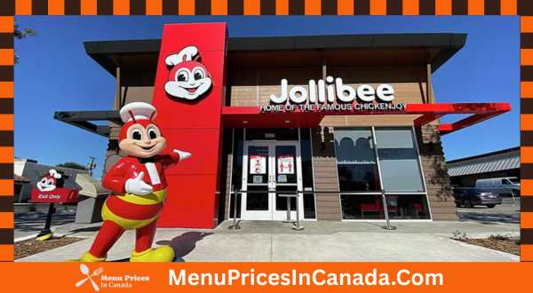 Jollibee Menu With Prices In Canada