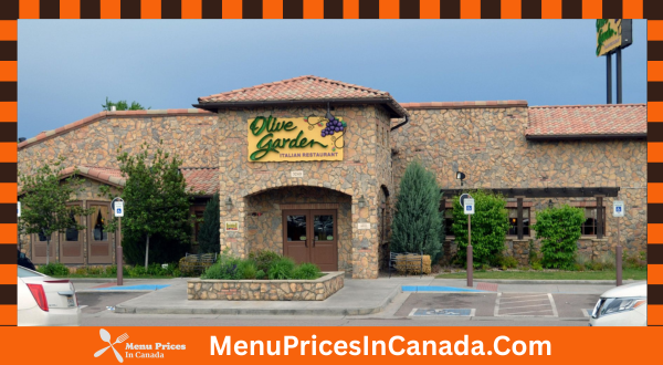 Olive Garden Menu With Prices In Canada