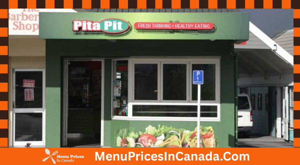 Pita Pit Menu With Prices In Canada