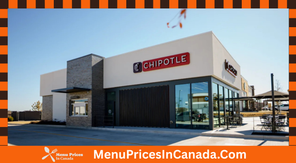 Chipotle Menu With Prices In Canada