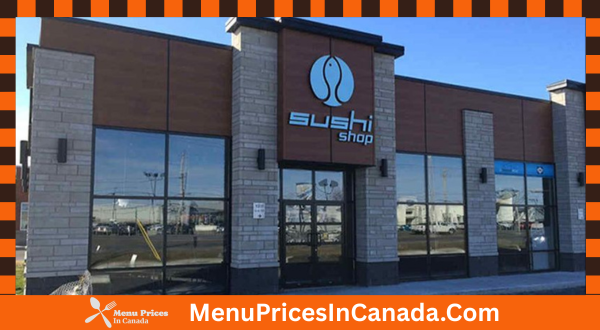 Sushi Shop Menu With Prices In Canada