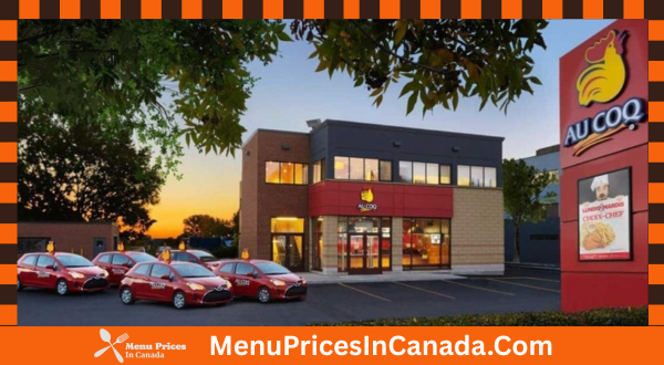 Rotisseries Au Coq Menu With Prices In Canada