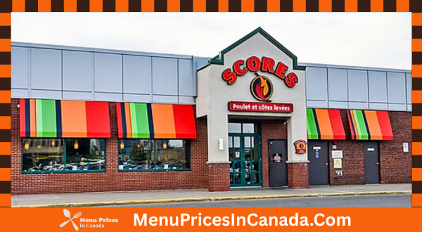 Scores Menu With Prices In Canada