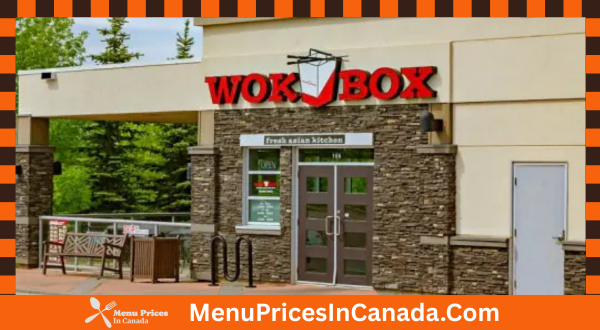 Wok Box Menu With Prices In Canada